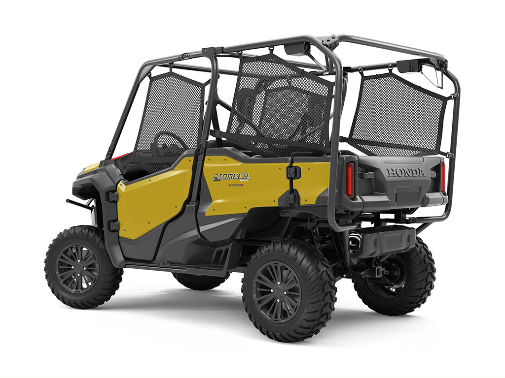 3M 2080 Satin Bitter Yellow UTV Vinyl Wraps