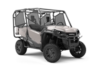 Rwraps™ 3D Carbon Fiber Silver Vinyl UTV Wrap