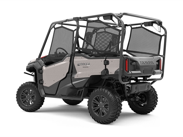 Rwraps 4D Carbon Fiber Silver UTV Vinyl Wraps