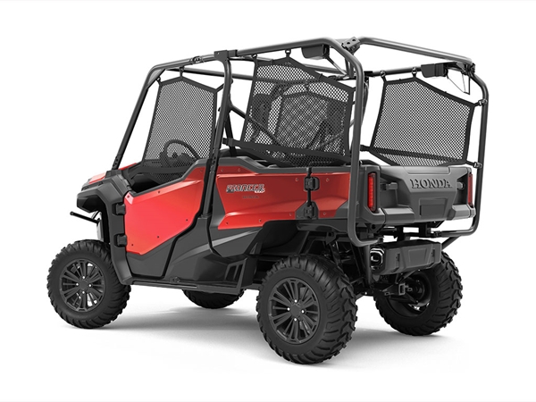 Rwraps Chrome Red UTV Vinyl Wraps