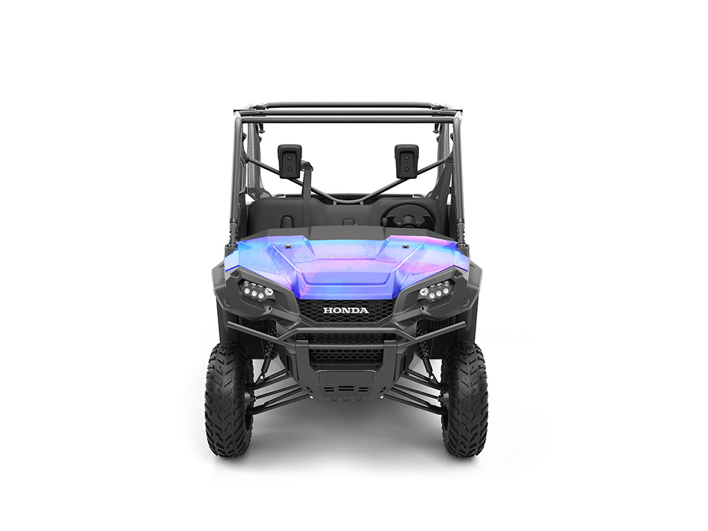 Rwraps Holographic Chrome Blue Neochrome DIY UTV Wraps