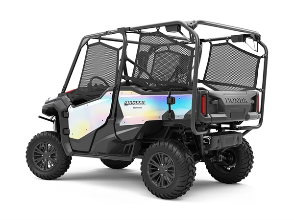 Rwraps Holographic Chrome Silver Neochrome (Matte) UTV Vinyl Wraps