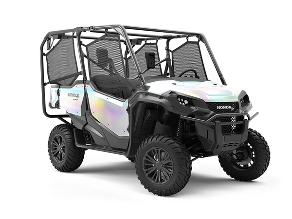 Rwraps™ Holographic Chrome Silver Neochrome (Matte) Vinyl UTV Wrap