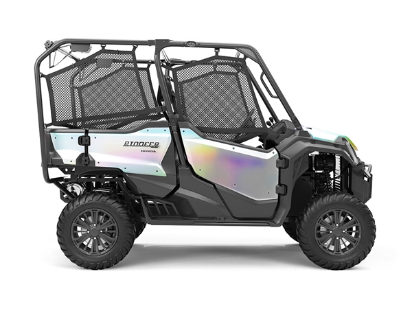 Rwraps Holographic Chrome Silver Neochrome (Matte) Do-It-Yourself UTV Wraps