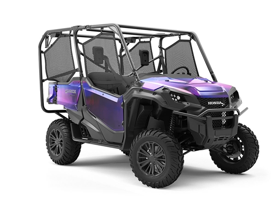 Rwraps™ Holographic Chrome Purple Neochrome Vinyl UTV Wrap