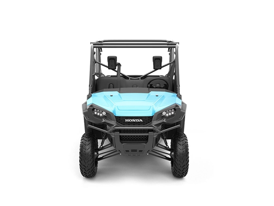 Rwraps Matte Chrome Light Blue DIY UTV Wraps