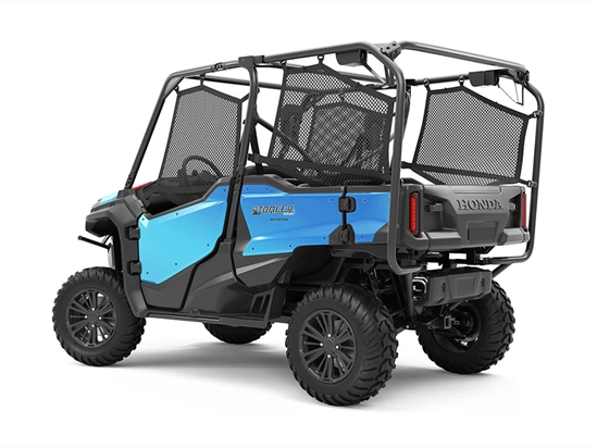 Rwraps Matte Chrome Light Blue UTV Vinyl Wraps