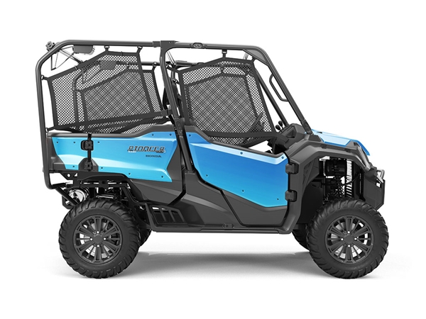 Rwraps Matte Chrome Light Blue Do-It-Yourself UTV Wraps