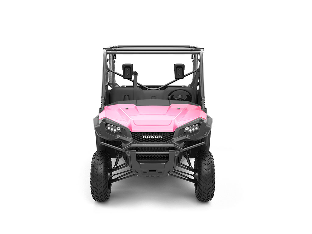 Rwraps Matte Chrome Pink Rose DIY UTV Wraps