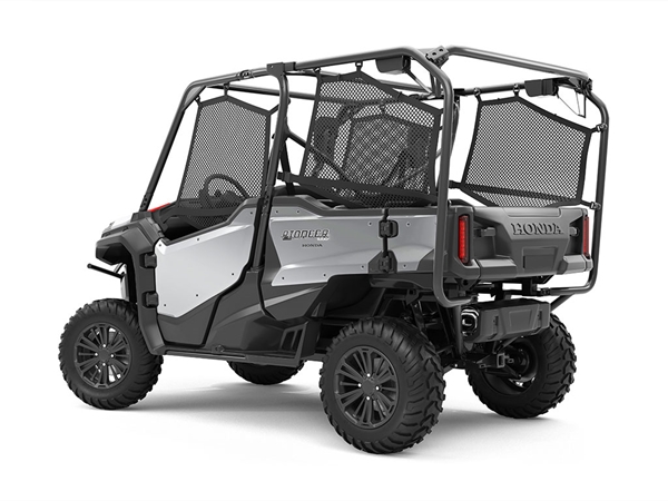 Rwraps Matte Chrome Silver UTV Vinyl Wraps