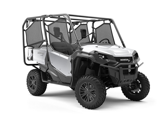 Rwraps™ Matte Chrome Silver Vinyl UTV Wrap