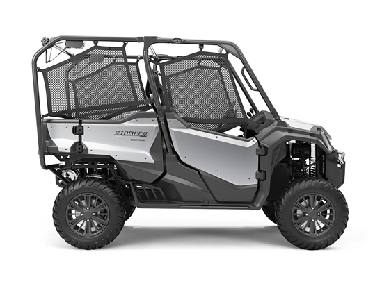 Rwraps Matte Chrome Silver Do-It-Yourself UTV Wraps