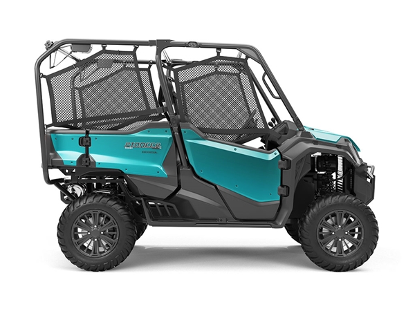 Rwraps Matte Chrome Teal Do-It-Yourself UTV Wraps