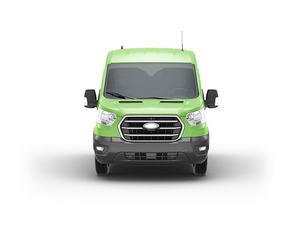 Rwraps 3D Carbon Fiber Green DIY Van Wraps