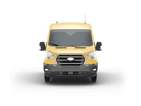 Rwraps 3D Carbon Fiber Yellow DIY Van Wraps