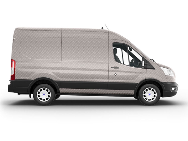 Rwraps 4D Carbon Fiber Silver Do-It-Yourself Van Wraps