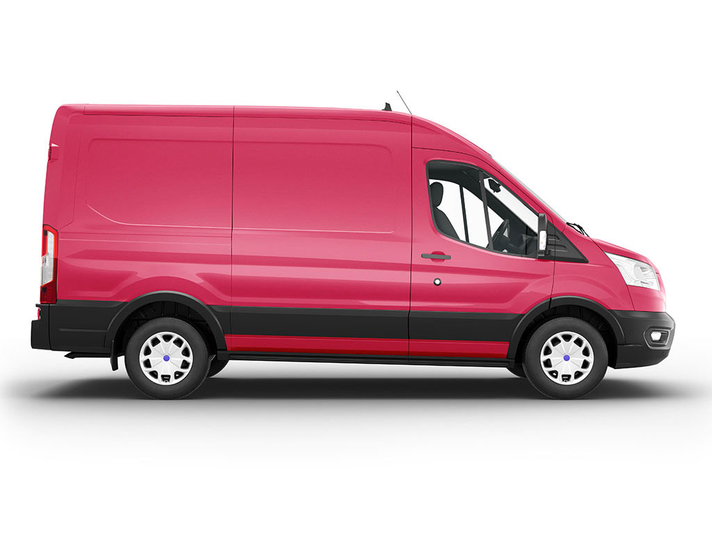 Rwraps Gloss Metallic Rose Red Do-It-Yourself Van Wraps