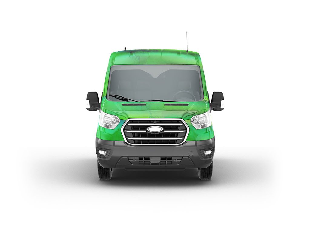 Rwraps Holographic Chrome Green Neochrome DIY Van Wraps