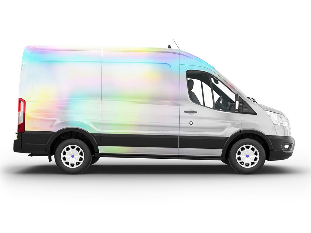 Rwraps Holographic Chrome Silver Neochrome (Matte) Do-It-Yourself Van Wraps