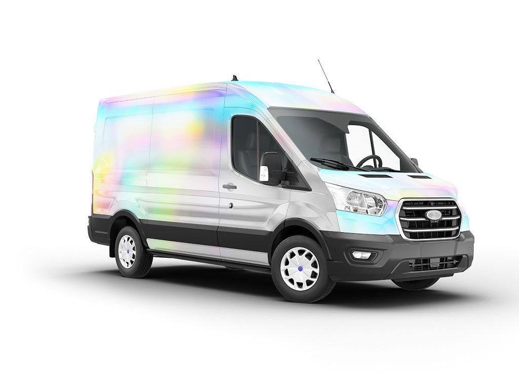 Rwraps Holographic Chrome Silver Neochrome (Matte) Van Wraps