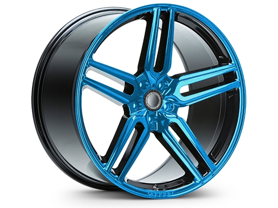 3M™ 1080 Gloss Blue Fire Vinyl Rim Wrap