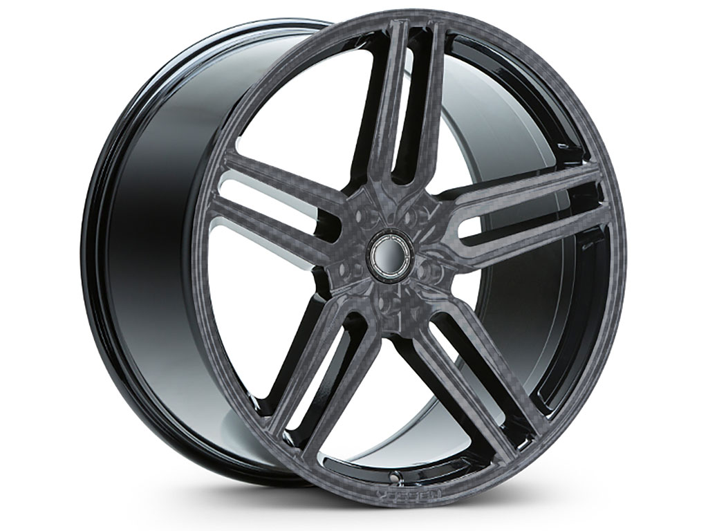 3M™ 2080 Carbon Fiber Anthracite Vinyl Rim Wrap