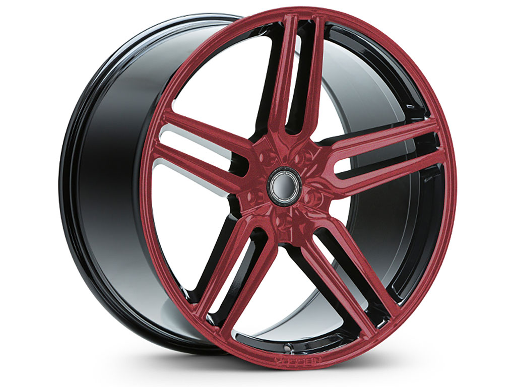 3M™ 2080 Matte Red Metallic Vinyl Rim Wrap