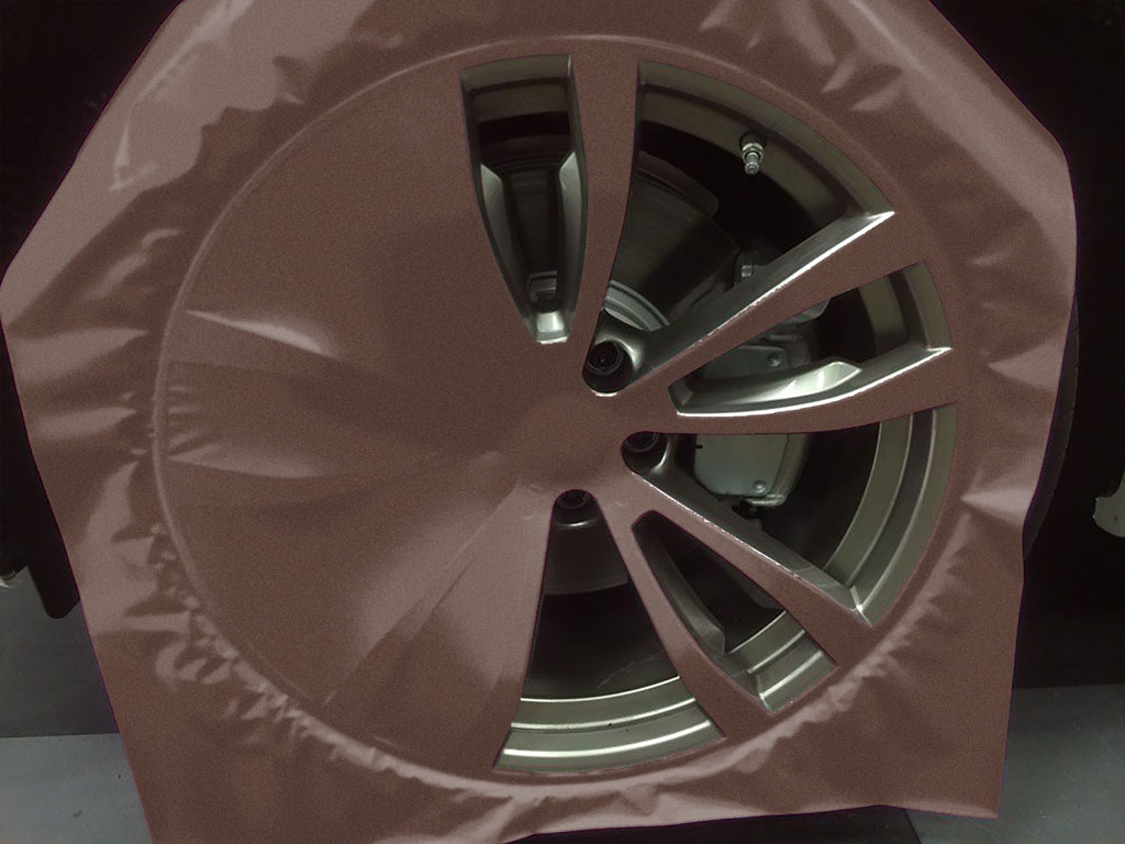 3M™ 2080 Matte Brown Metallic Custom Wheel Installation Process