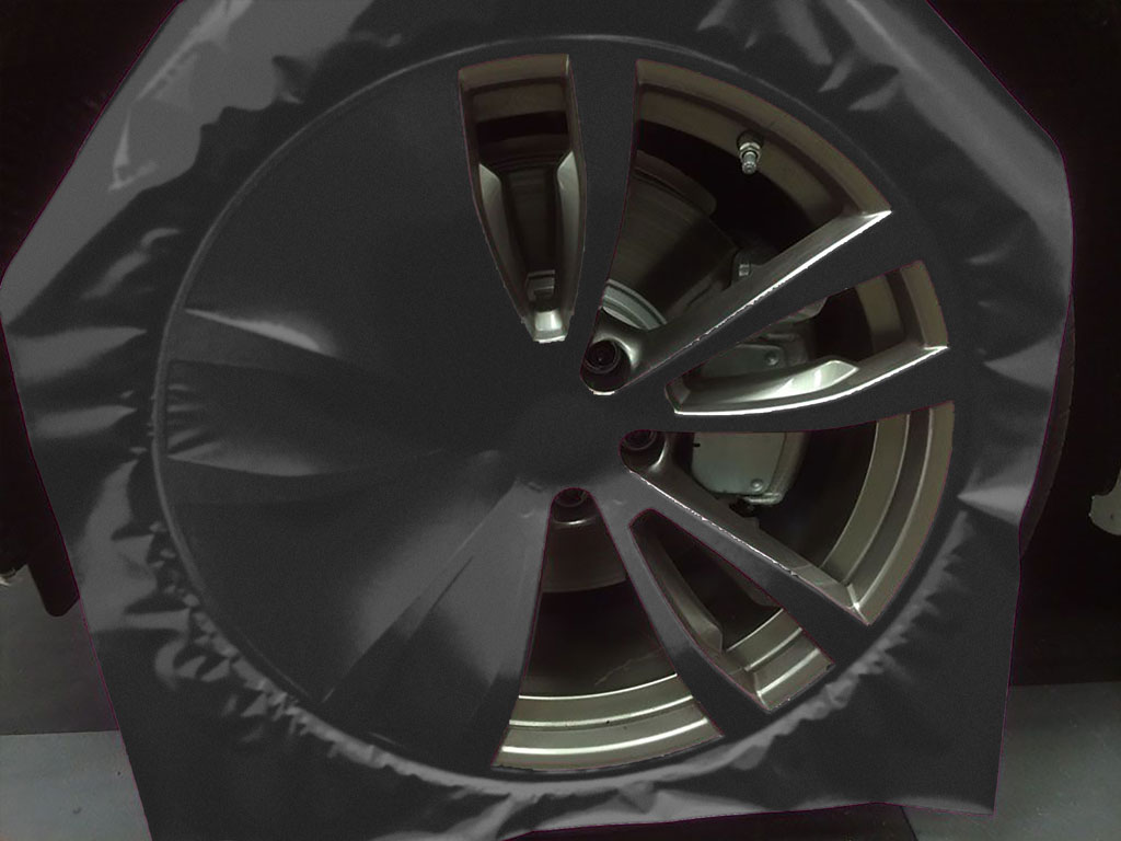 3M™ 2080 Matte Black Metallic Custom Wheel Installation Process