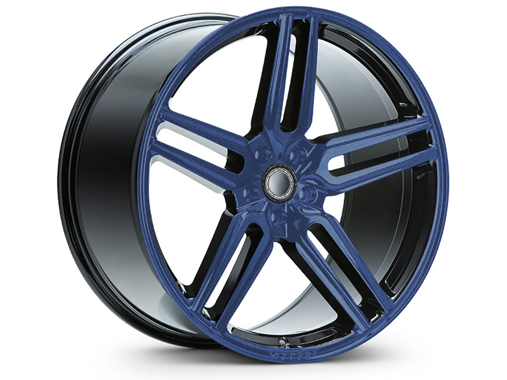 3M™ 2080 Matte Slate Blue Metallic Vinyl Rim Wrap