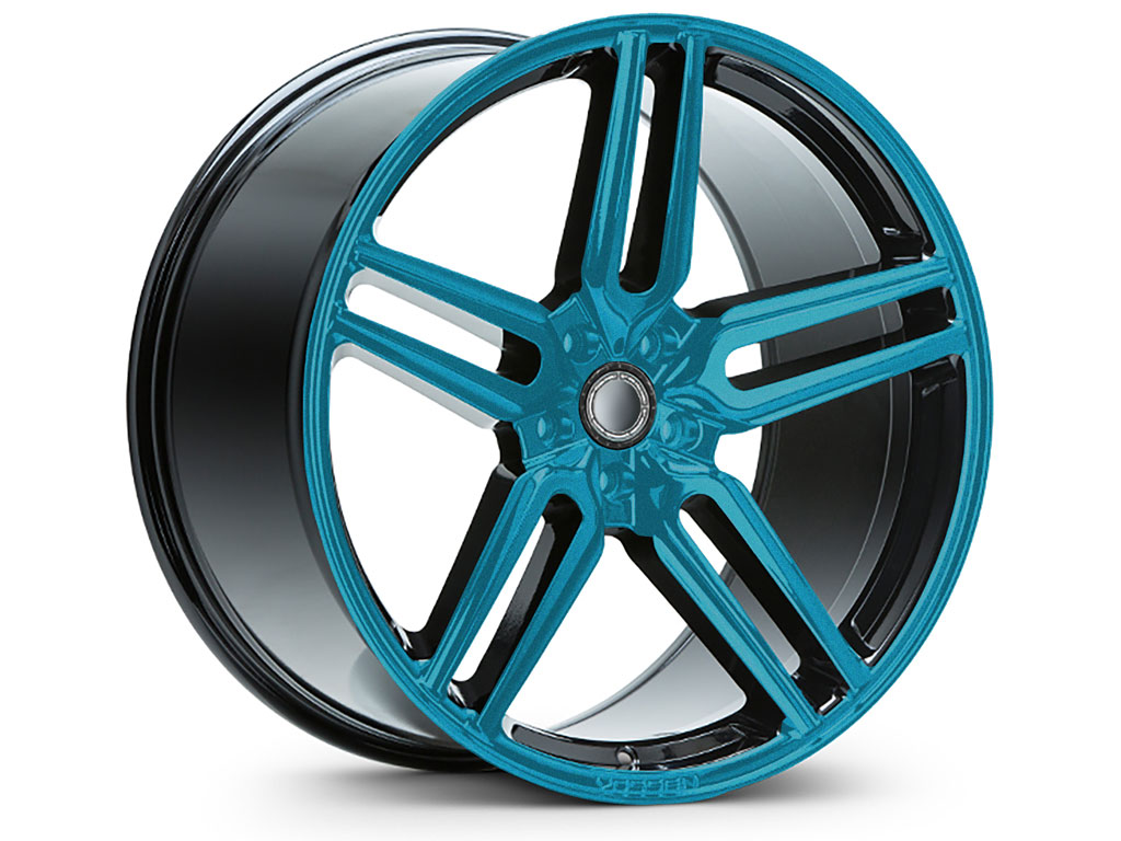 3M™ 2080 Matte Blue Metallic Vinyl Rim Wrap