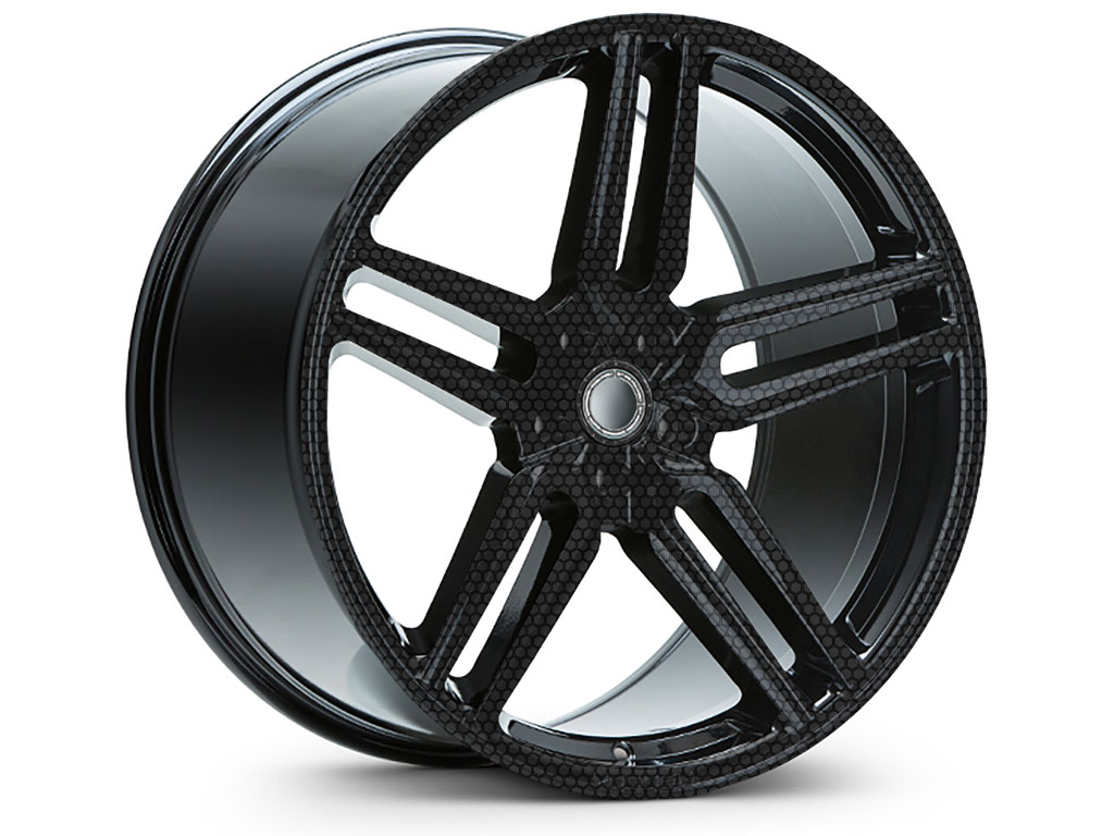 3M™ 2080 Matrix Black Vinyl Rim Wrap