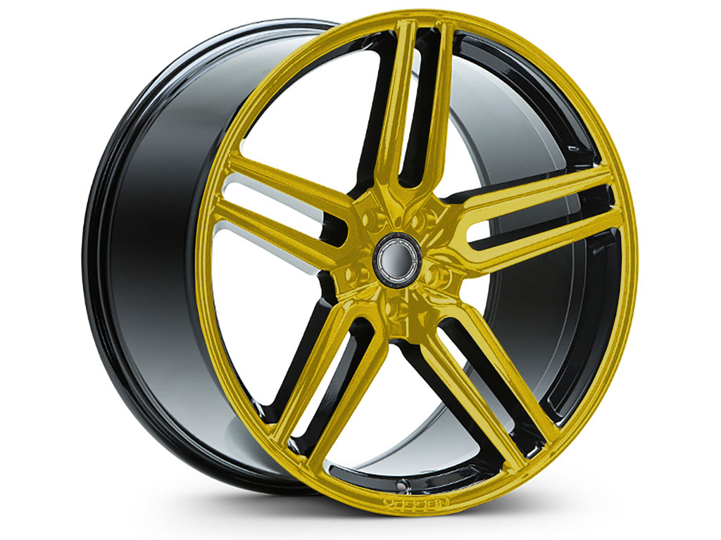 3M™ 2080 Satin Bitter Yellow Vinyl Rim Wrap