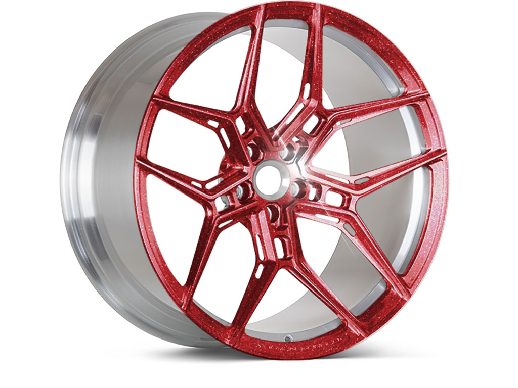 Avery Dennison™ SW900 Diamond Red Vinyl Rim Wrap