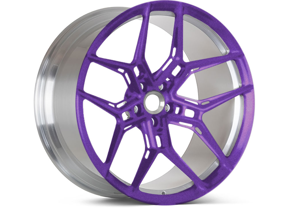 Avery Dennison™ SW900 Matte Metallic Purple Vinyl Rim Wrap