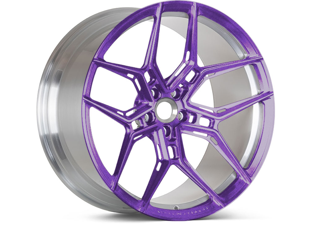 Avery Dennison™ SW900 Satin Purple Metallic Vinyl Rim Wrap