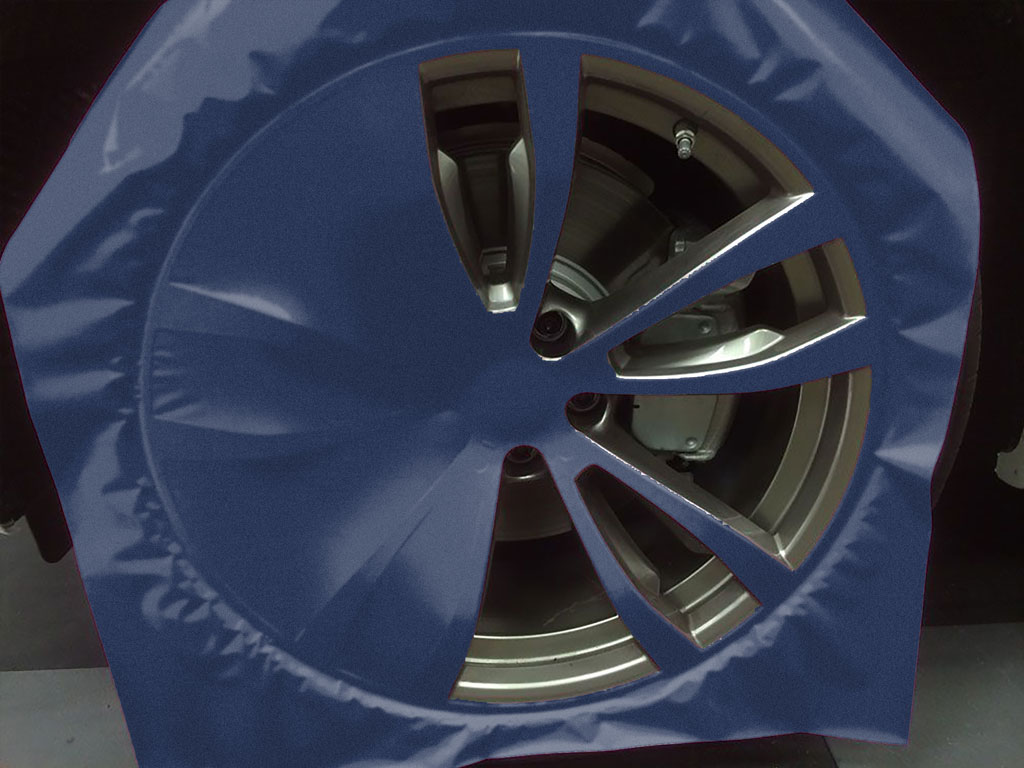 Avery Dennison™ SW900 Matte Metallic Night Blue Custom Wheel Installation Process