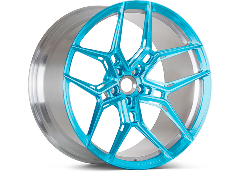 Avery Dennison™ SW900 Gloss Light Blue Vinyl Rim Wrap