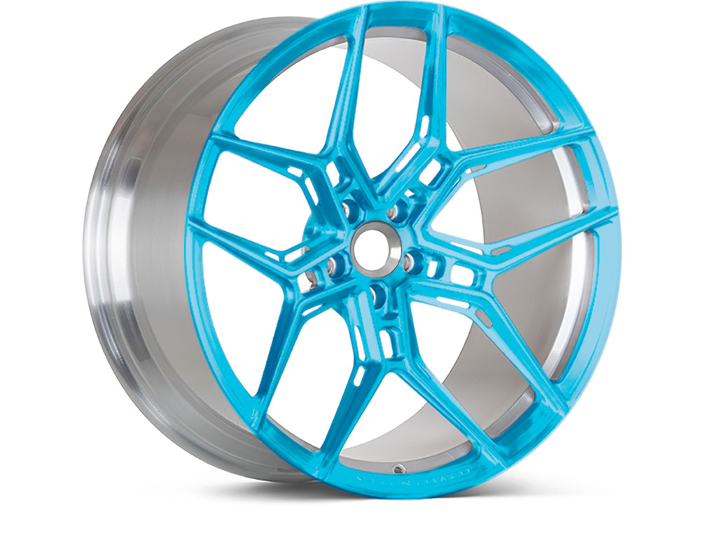 Avery Dennison™ SW900 Satin Light Blue Vinyl Rim Wrap