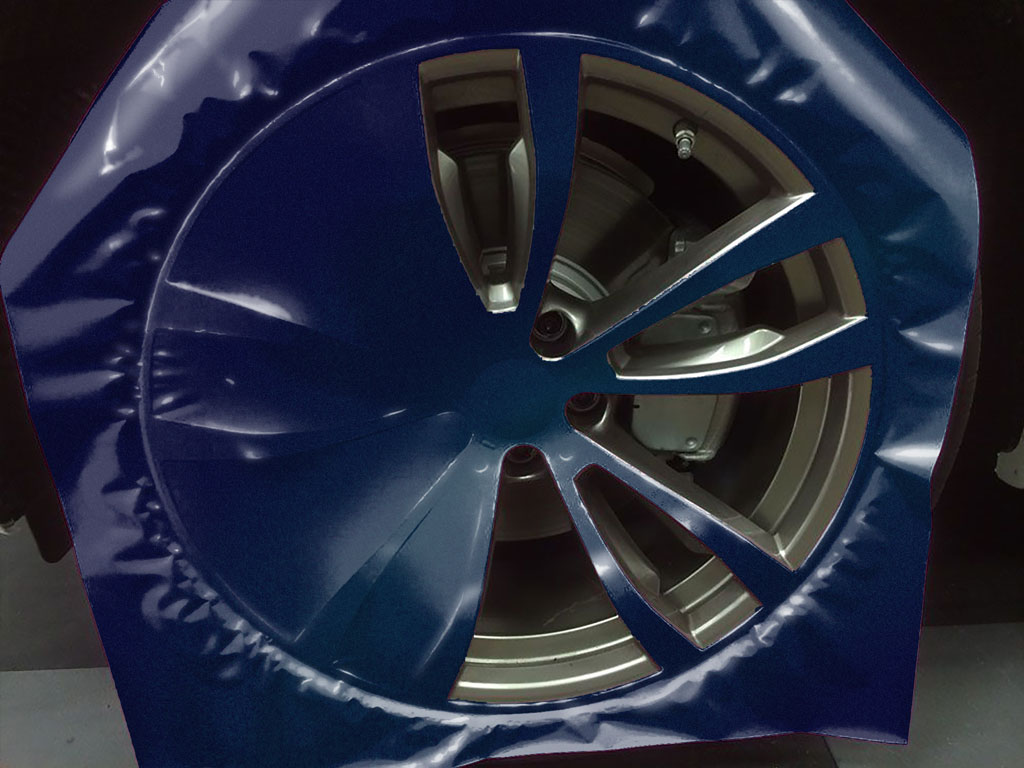 Avery Dennison™ SW900 Gloss Metallic Magnetic Burst Custom Wheel Installation Process