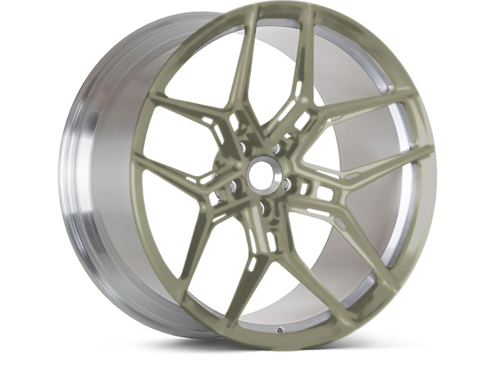 Avery Dennison™ SW900 Matte Khaki Green Vinyl Rim Wrap