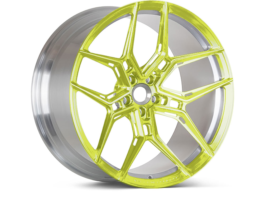 Avery Dennison™ SW900 Gloss Lime Green Vinyl Rim Wrap