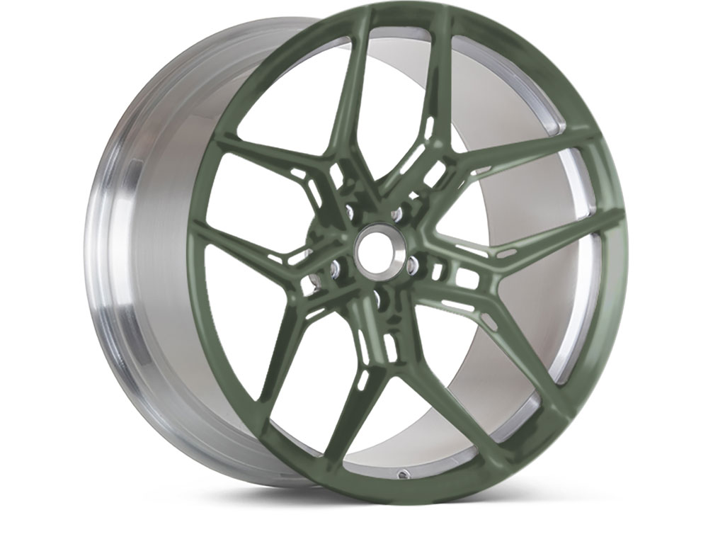 Avery Dennison™ SW900 Matte Olive Green Vinyl Rim Wrap