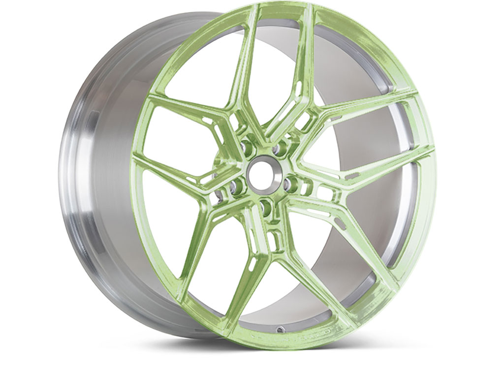 Avery Dennison™ SW900 Gloss Light Green Pearl Vinyl Rim Wrap