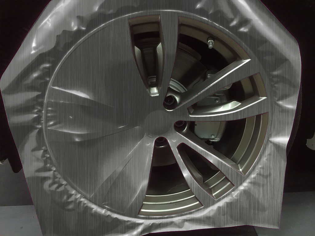 Avery Dennison™ SW900 Brushed Steel Custom Wheel Installation Process