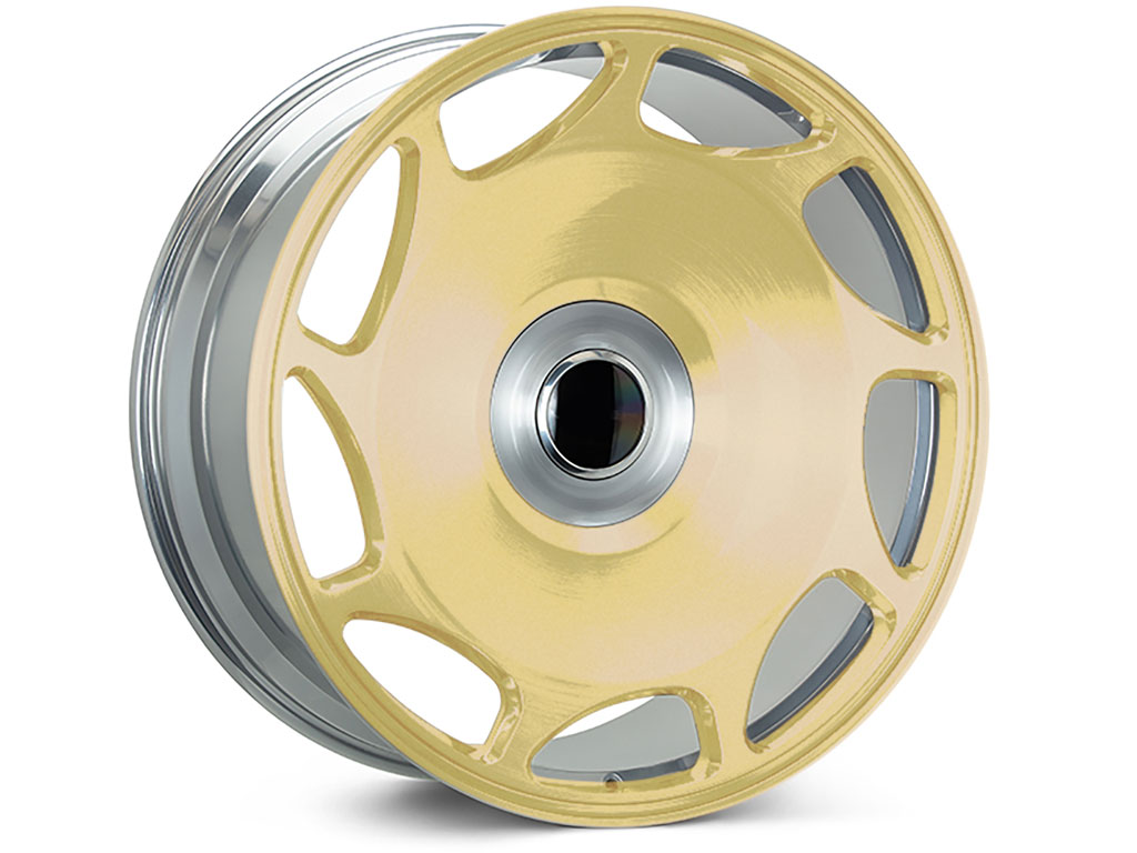 ORACAL® 970RA Matte Metallic Gold Vinyl Rim Wrap