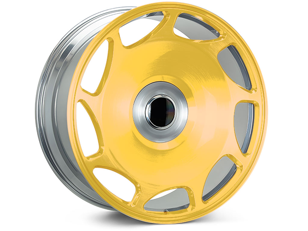 ORACAL® 970RA Matte Saffron Yellow Vinyl Rim Wrap