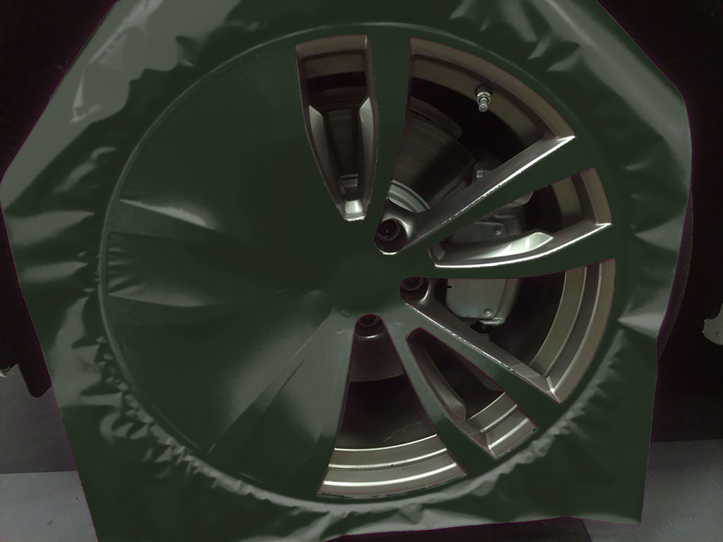 ORACAL® 970RA Gloss Bottle Green Custom Wheel Installation Process