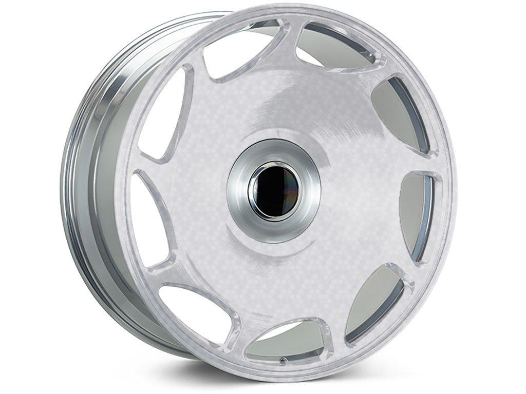 ORACAL® 975 Honeycomb Silver Gray Vinyl Rim Wrap