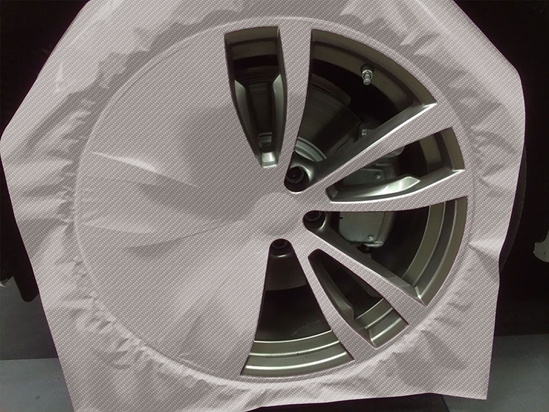 Rwraps™ 4D Carbon Fiber Silver Custom Wheel Installation Process